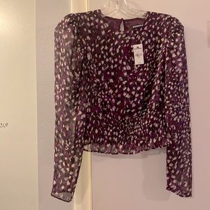 New with tags, Express purple top